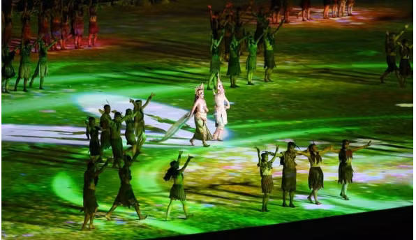 Màu sắc huyền ảo trong lễ khai mạc SEA Games 32.