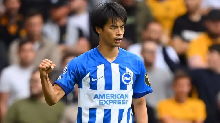 Kaoru Mitoma của Brighton lọt tầm ngắm của Man City.