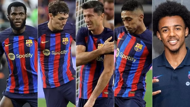 5 tân binh của Barca chưa được đăng ký thi đấu ở La Liga.