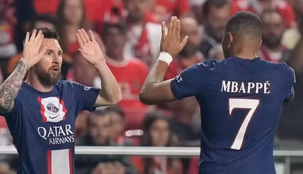 Messi ủng hộ Mbappe gia nhập Barca sau khi chia tay PSG.