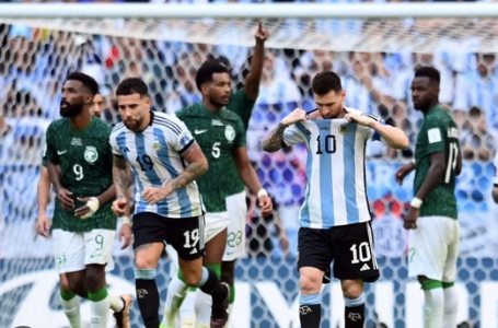 Argentina gâ thất vọng khi để thua Ả Rập Xê-út ở trận ra quân World Cup 2022.