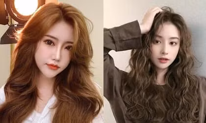 tóc xoăn, tóc uốn, tóc uống phồng quả dứa, tóc mới, xu hướng tóc thu đông