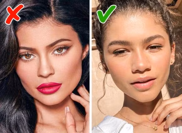 trang điểm, trang điểm lỗi thời, làm đẹp 