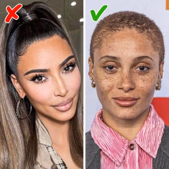 trang điểm, trang điểm lỗi thời, làm đẹp 