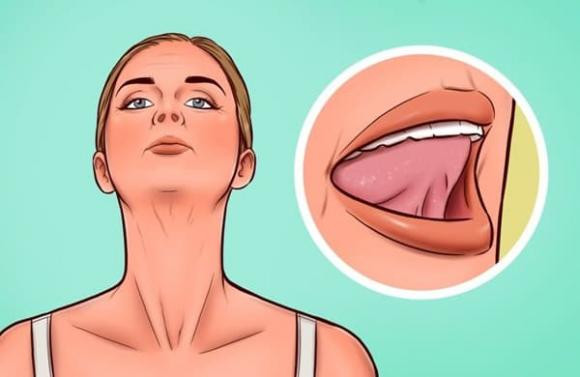 bài tập thể dục, bài tập chống chảy xệ cằm, cằm chảy xệ