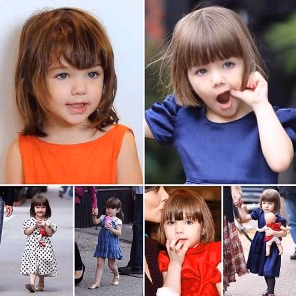 suri cruise, con gái tom cruise, vai trần nuột nà, sao hollywood