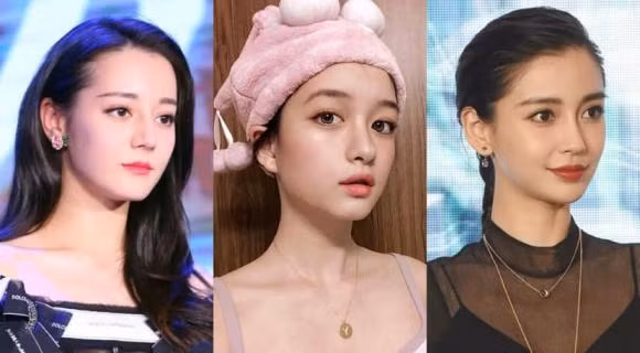 Thiếu nữ gây sốt vì quá xinh, nhan sắc được ví với Angelababy, Địch Lệ Nhiệt Ba ảnh 1