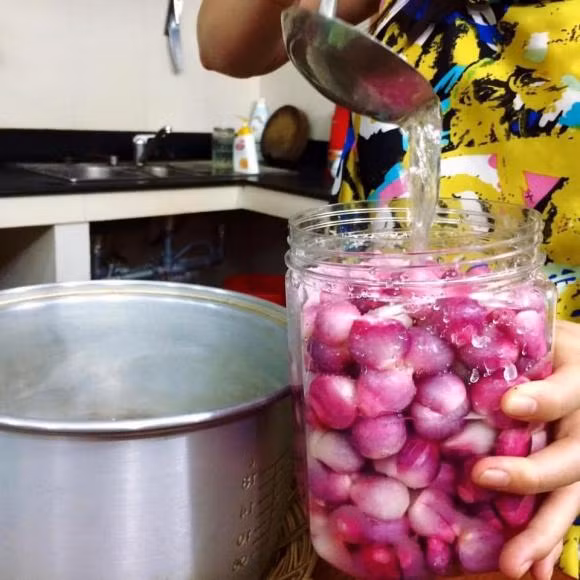 dưa hành, cách muối dưa hành, món ngon 