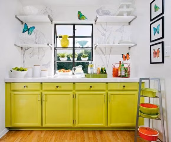 bếp nhỏ, thiết kế căn bếp, thiết kế phòng bếp