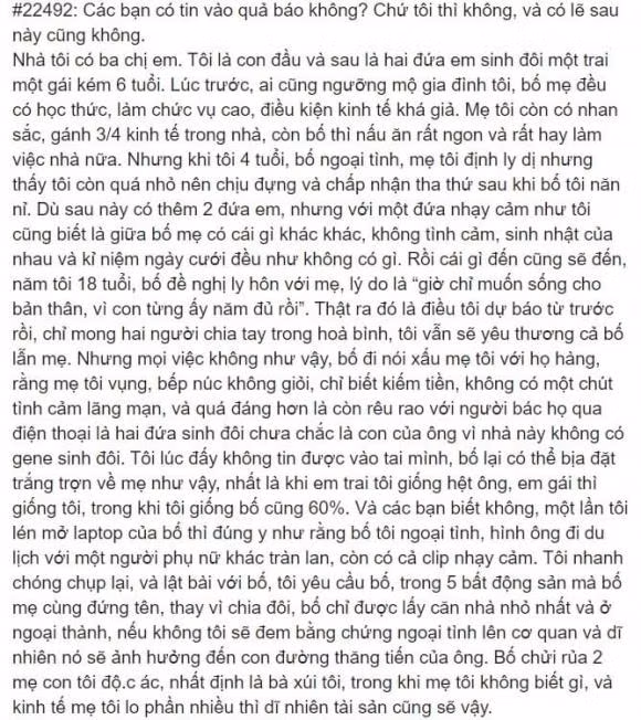 Phát hiện bố ngoại tình, cô gái đã chụp lại bằng chứng và "lật bài" với bố.
