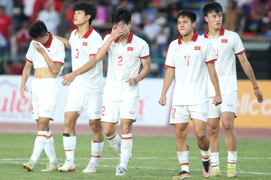 U22 Việt Nam gây thất vọng khi bị loại ở bán kết SEA Games.