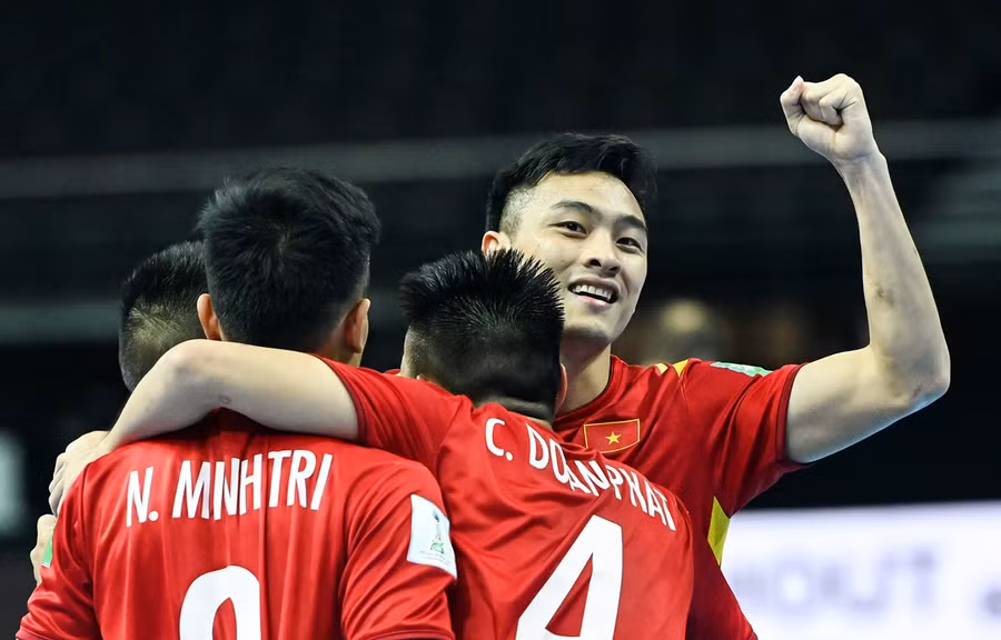 Tuyển futsal Việt Nam có trận đấu quả cảm với đương kim Á quân World Cup Nga