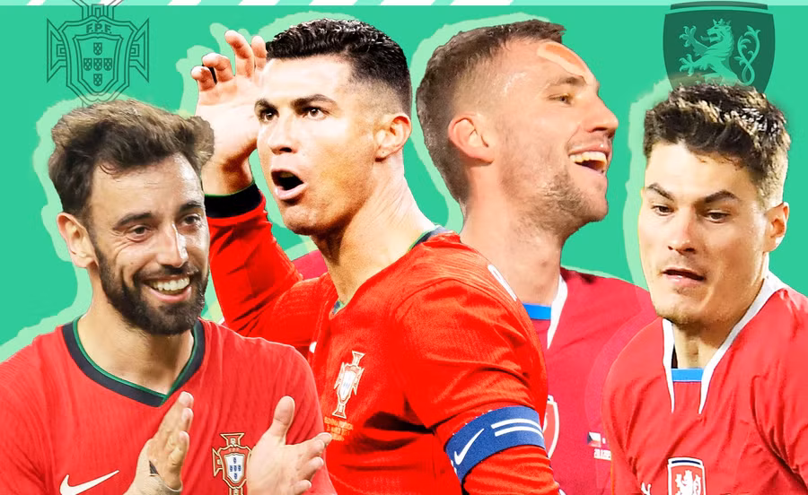 Trận Bồ Đào Nha – CH Séc diễn ra lúc 2h00 ngày 19/6/2024.