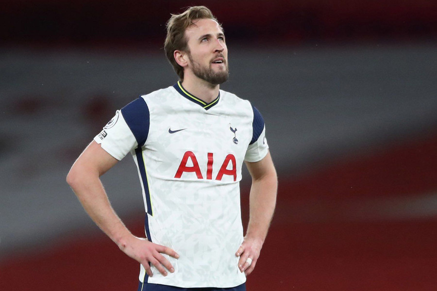 Tiền đạo Harry Kane gây thất vọng ở trận chung kết Euro 2020.