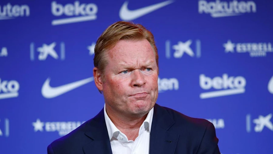 HLV Ronald Koeman dự kiến để Griezmann chơi ở vị trí mà Messi để lại 