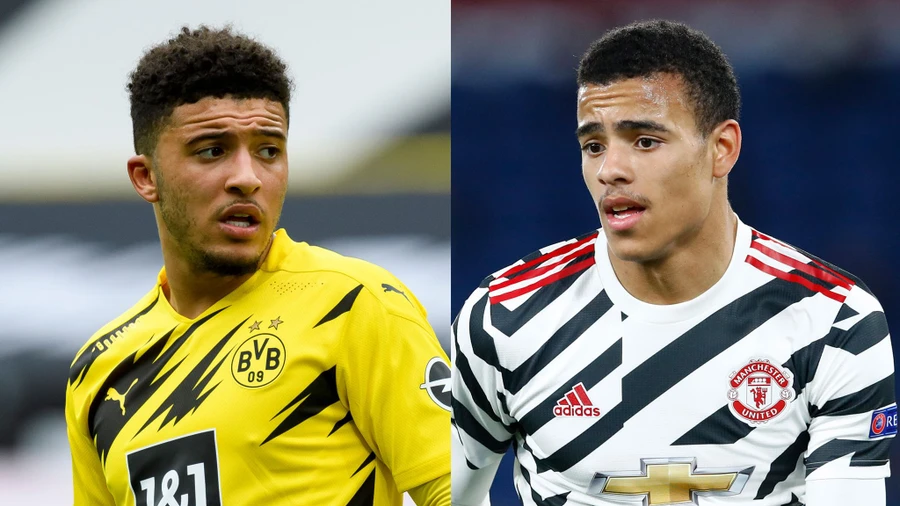 Mason Greenwood và Jadon Sancho được đồn đoán sắp rời MU.