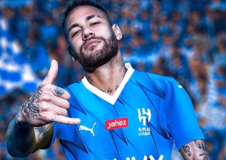 Neymar gia nhập CLB Al Hilal với mức lương siêu khủng.
