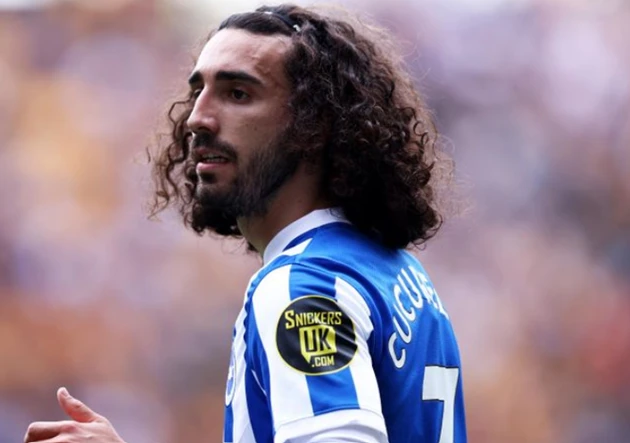 Marc Cucurella của Brighton được đồn đoán sắp gia nhập Man City.