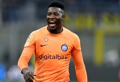 Andre Onana của Inter Milan lọt tầm ngắm của Man United.