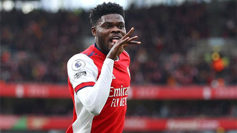  Thomas Partey được Arsenal rao bán 30 triệu bảng.