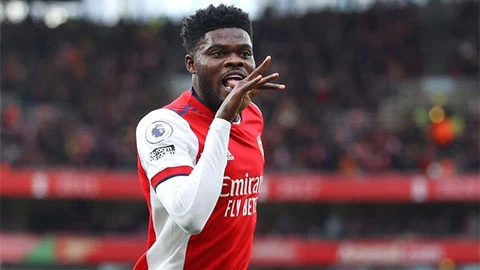  Thomas Partey được Arsenal rao bán 30 triệu bảng.