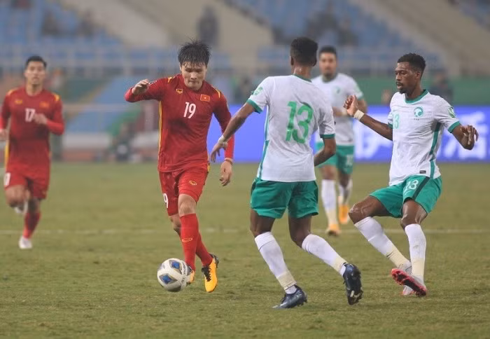 Tuyển Việt Nam chưa có điểm số nào ở vòng loại World Cup 2022.