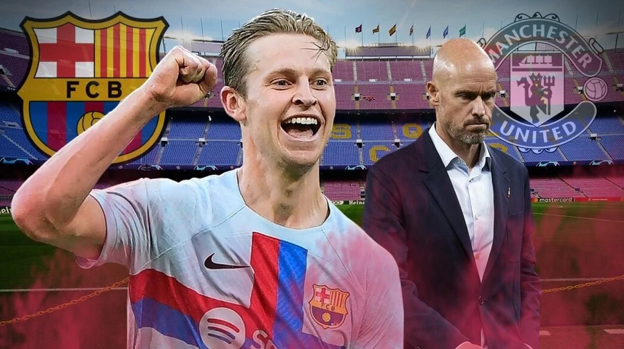 De Jong không tới Man United như đồn đoán.