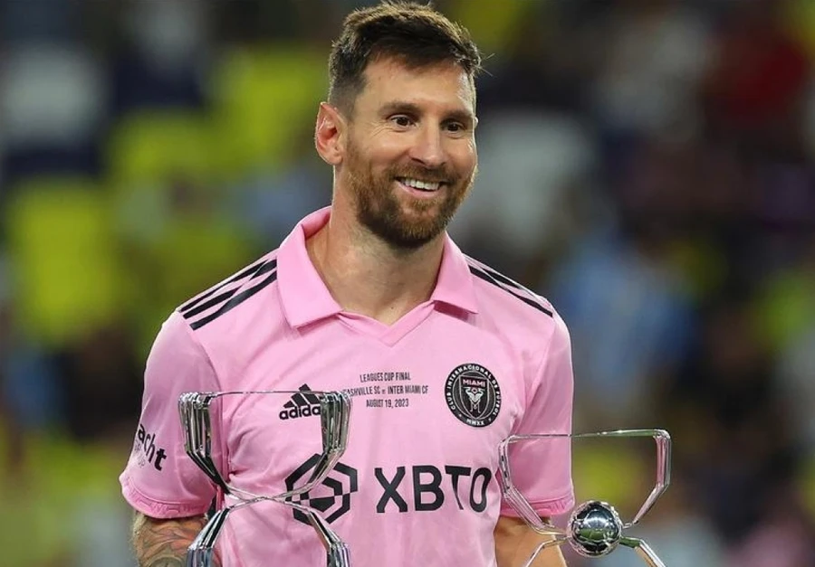 Messi Inter Miami đạt doanh thu khổng lồ khi tới Mỹ thi đấu.