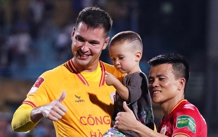 Filip Nguyễn quyết tâm giúp Công an Hà Nội vô địch V-League.