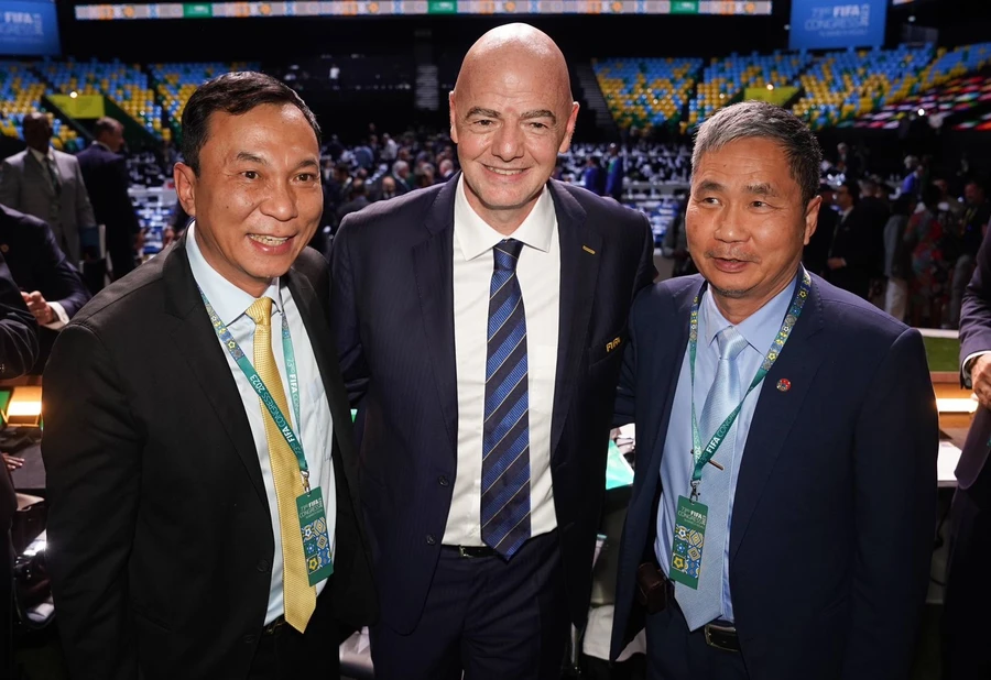 Ông Gianni Infantino tiếp tục giữ chức Chủ tịch FIFA.