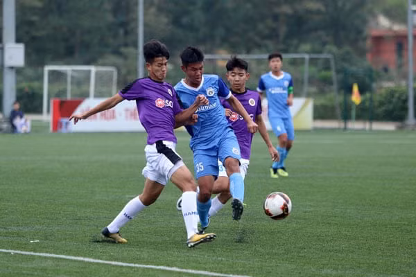U19 Hà Nội nằm ở bảng đấu khó của vòng loại U19 quốc gia.