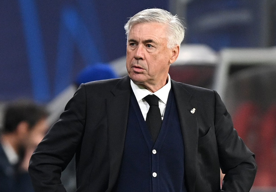 HLV Ancelotti không quá thất vọng sau trận hòa Real Sociedad.