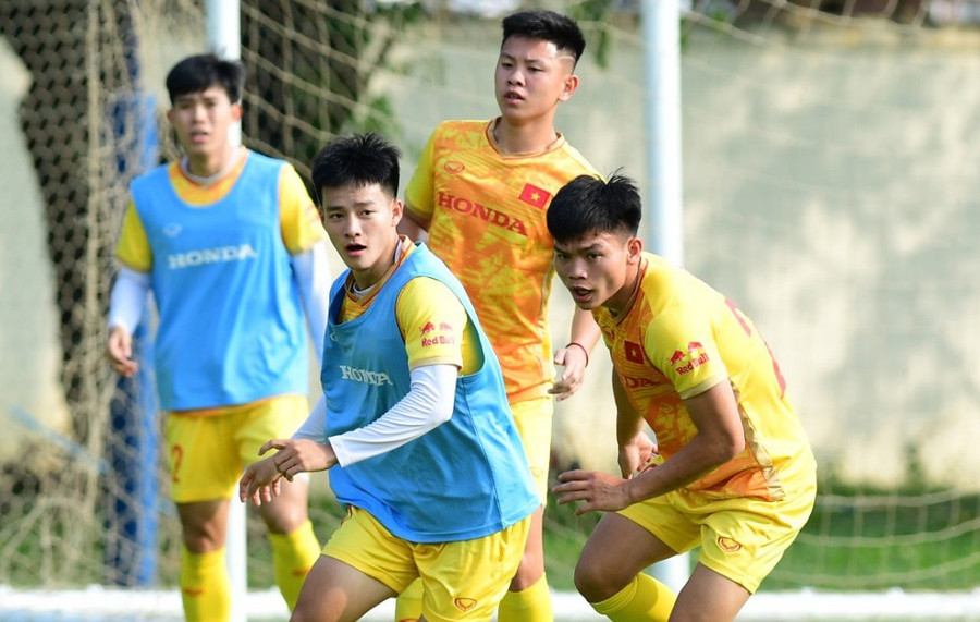 VTV5 trực tiếp trận U22 Việt Nam - U22 Lào ở SEA Games 32.