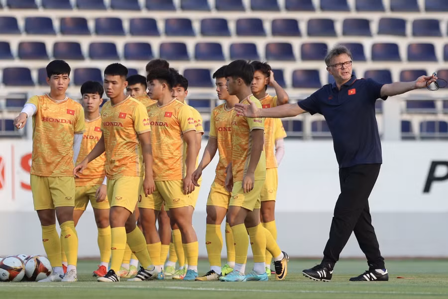 U22 Việt Nam tích cực rèn quân cho SEA Games.