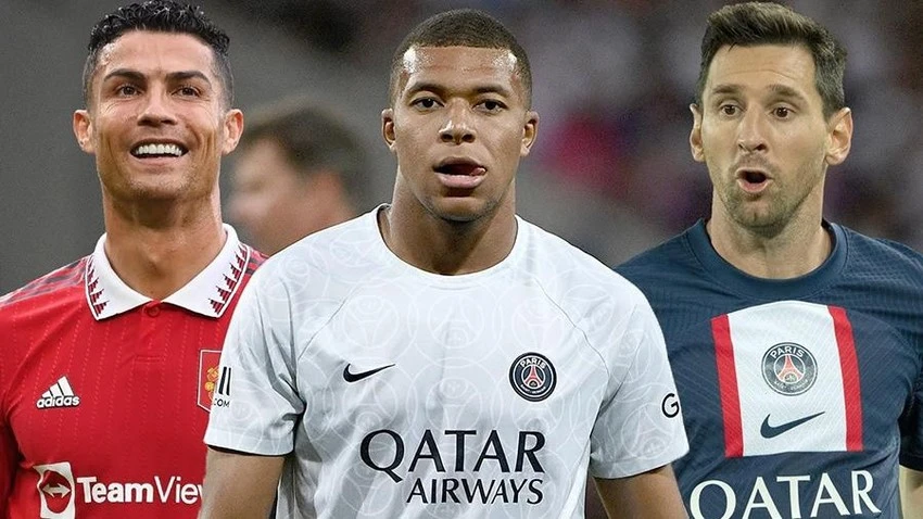  Mbappe dẫn đầu Top 10 cầu thủ có thu nhập cao nhất thế giới trong năm 2022.