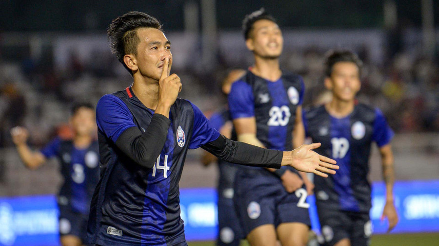 Campuchia thắng đậm Brunei ở lượt trận thứ 3 AFF Cup.