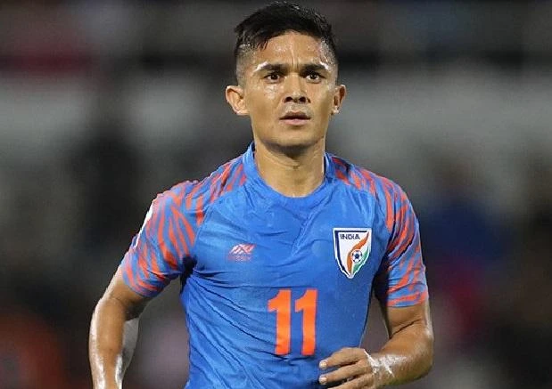 Sunil Chhetri là chân sút mà hàng thủ tuyển Việt Nam phải hết sức dè chừng.