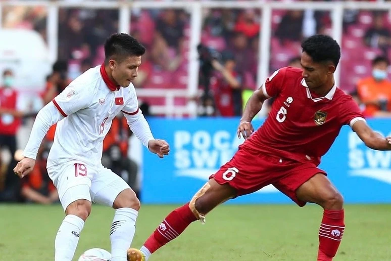 Indonesia để Việt Nam cầm hòa ở trận bán kết lượt đi AFF Cup.