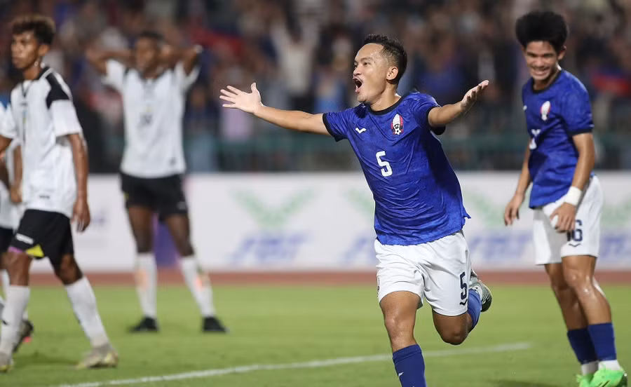 U22 Campuchia so tài với U22 Philippines ở SEA Games vào tối ngày 1/5.