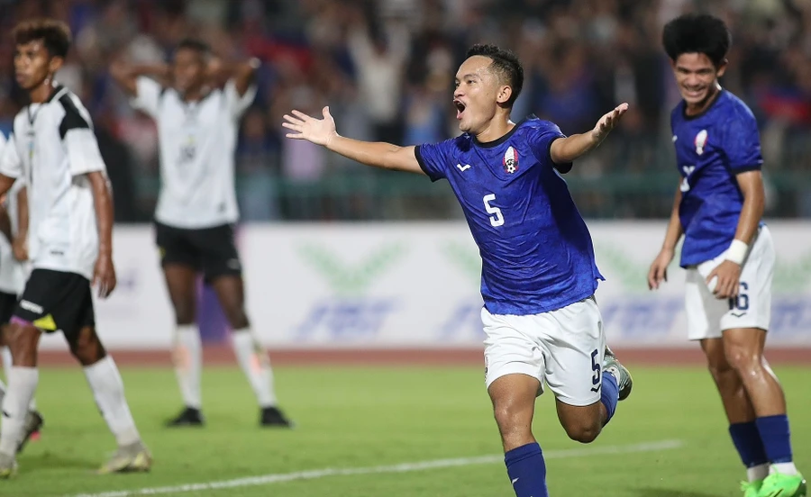 U22 Campuchia so tài với U22 Philippines ở SEA Games vào tối ngày 1/5.