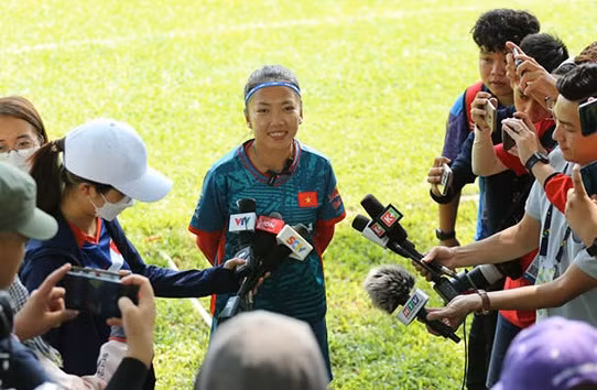 Huỳnh Như quyết tâm cùng đồng đội vô địch SEA Games 32.