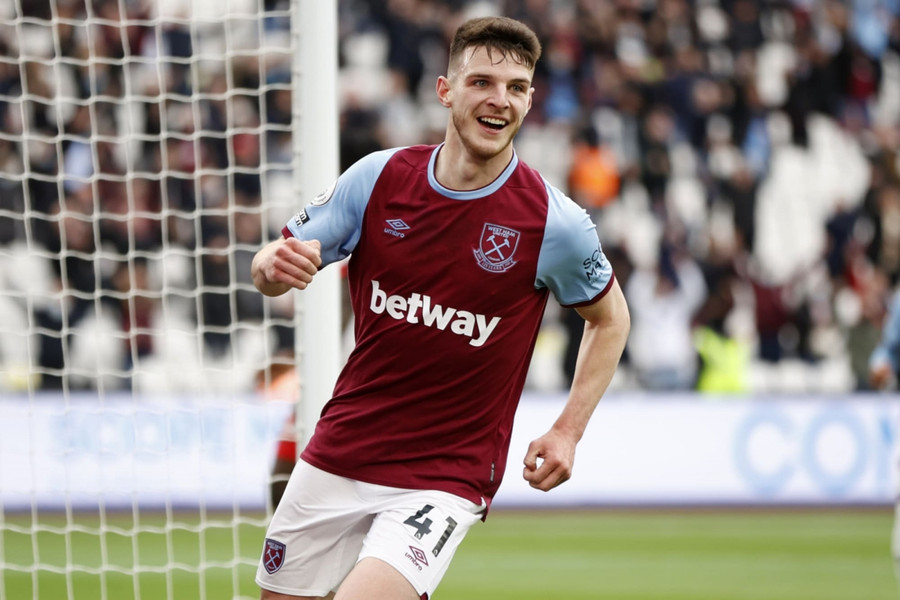 Declan Rice được đồn đoán sắp gia nhập Man United.