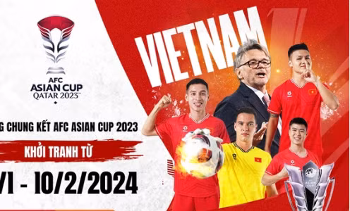 Asian Cup 2023 được tổ chức tại Qatar, diễn ra từ ngày 12/01/2024 tới ngày 10/02/2024.