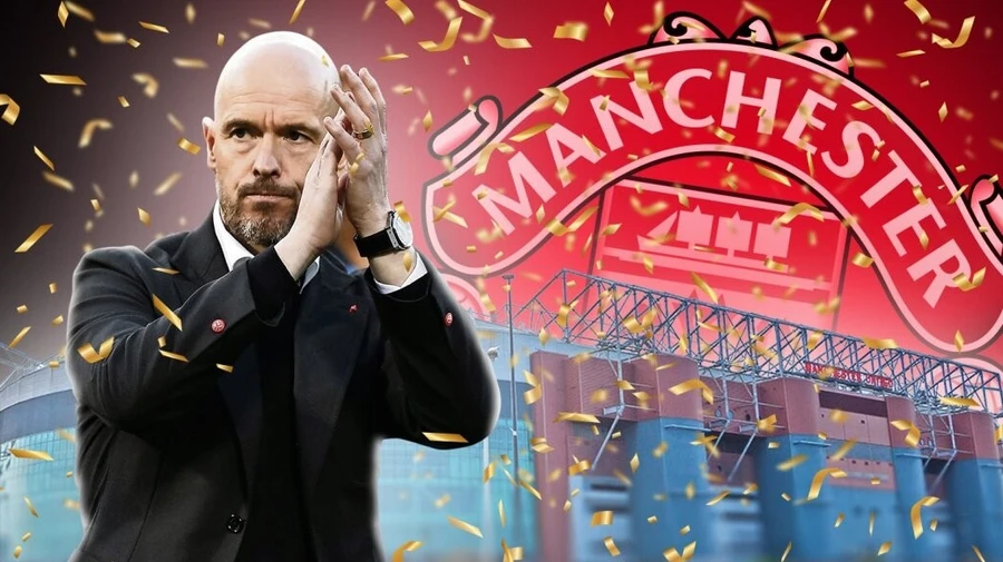 HLV Ten Hag tiếp tục gắn bó với Man United.