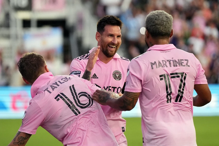 Messi giúp Inter Miami thắng ấn tượng trước Atlanta.