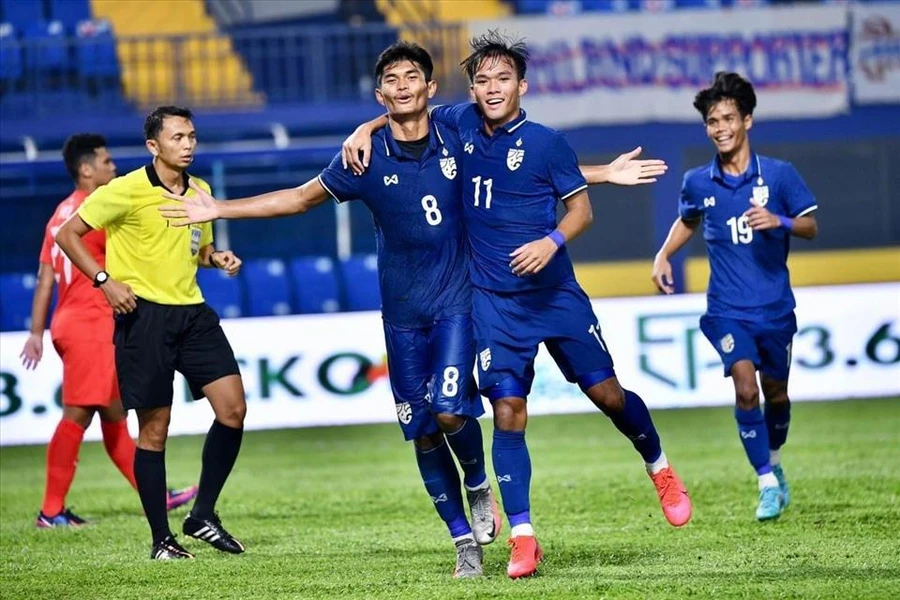 U23 Thái Lan chuẩn bị cho SEA Games trước nửa năm.