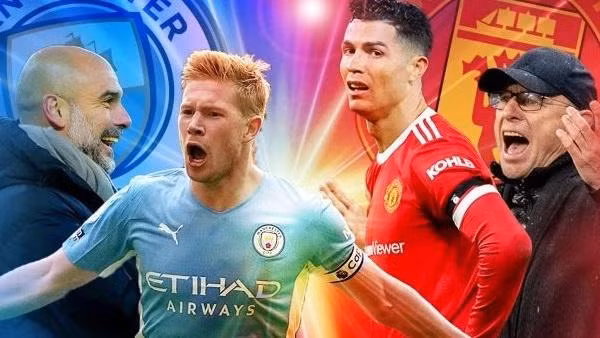 Trận Derby Manchester giữa Man City và MU thu hút sự quan tâm lớn của người hâm mộ.