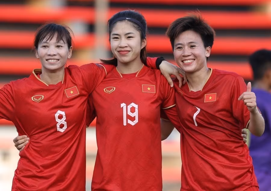 Tuyển nữ Việt Nam tích cực chuẩn bị cho World Cup 2023.