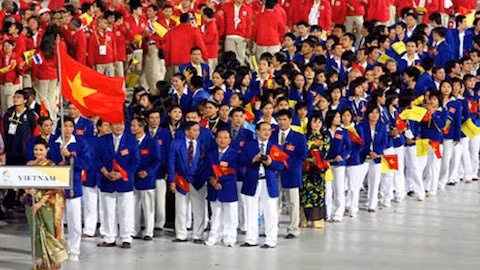 Đoàn Thể thao Việt Nam có 965 vận động viên dự SEA Games 31.
