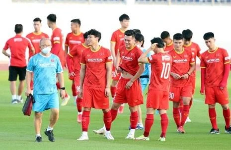 Tuyển Việt Nam tích cực rèn quân cho AFF Cup 2022.